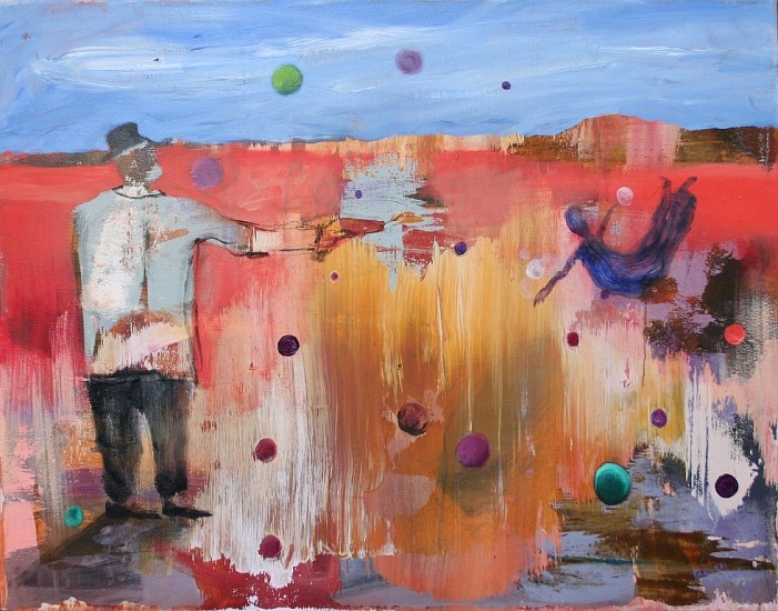 BEEZY BAILEY, Bubble Gun
2012, Oil on Canvas