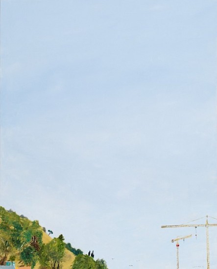 LUAN NEL, Bo-Kaap Cranes
2013, Oil on Canvas