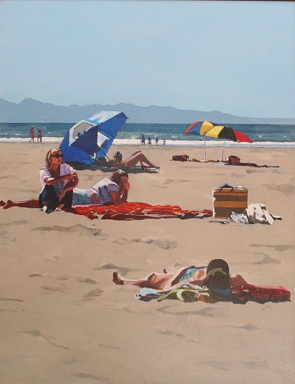 DENBY MEYER, Beach Tritych III
2014, Acrylic on Canvas