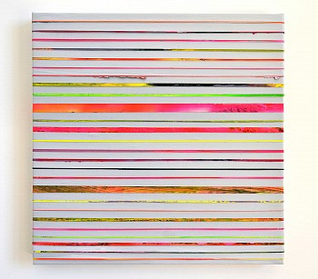 Monochrome#06 acrylic on tape on canvas 50x50