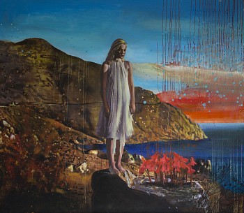 resurrection iii oil on canvas 1.9m x 2.2m