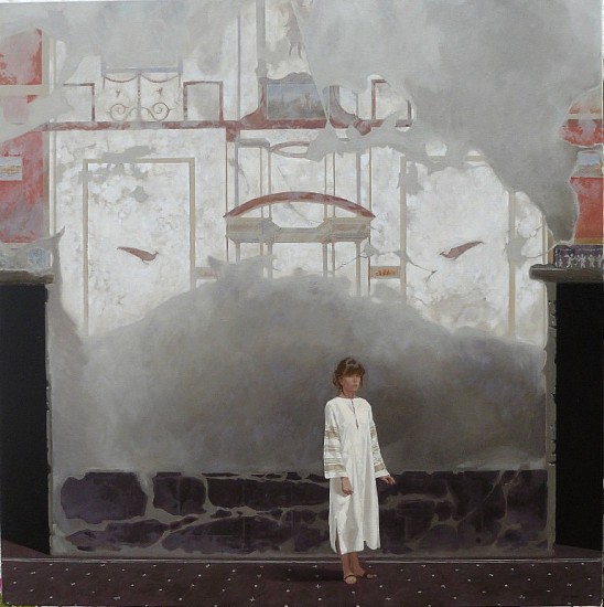 NEIL RODGER, Morag in the Atrium
2010, Oil on Canvas