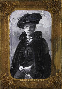 emily hobhouse 2016 oil on superwood and frame 50 x 35 cm.