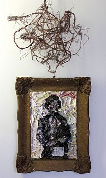 wac17536 evelyn manesta suffragette no.10 2016 oil on superwood frame and copper wire 1200 56 x 45 cm