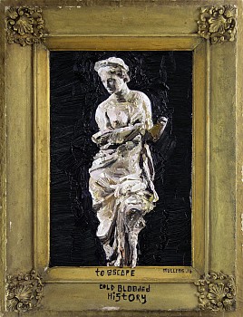 wac17541 to escape cold blooded history 2016 oil on superwood and frame