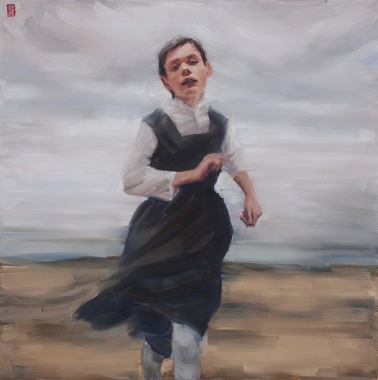 SASHA HARTSLIEF, Girl in Motion
2016, Oil on Canvas