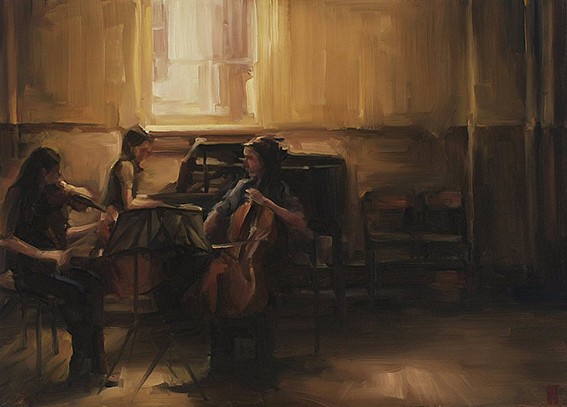 SASHA HARTSLIEF, Backlight
2013, Oil on Canvas