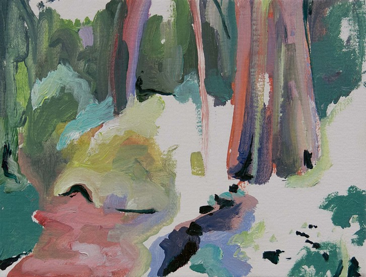 SWAIN HOOGERVORST, INCOMPLETE (FOREST) XV
2017, Oil on Canvas
