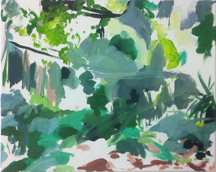 SWAIN HOOGERVORST, INCOMPLETE (FOREST) XVII
2017, Oil on Canvas