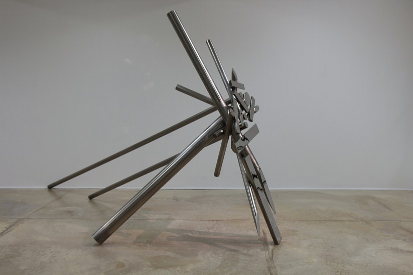 BETH DIANE ARMSTRONG, APPROACH TO PARALLELS - A
2017, STAINLESS STEEL