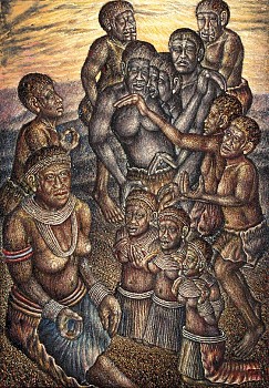 the children are taught how the old people are invited to god