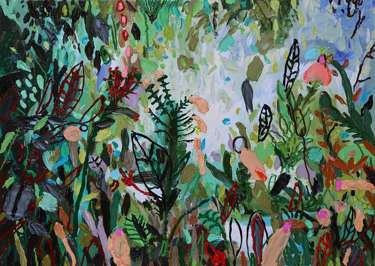 LEE-ANN HEATH, FINGER FLOWERS
2019, Oil on Canvas