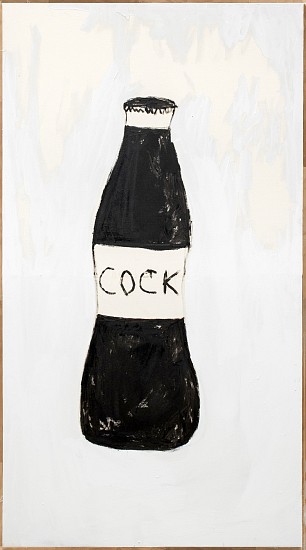 BRETT CHARLES SEILER, COKE
2019, BITUMEN AND ROOF PAINT ON CANVAS