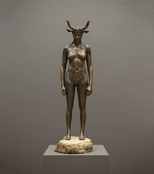 Mntambo, Nandipha. Maquette for Minotaurus