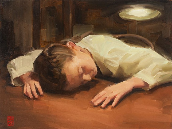 SASHA HARTSLIEF, RESTING
2020, Oil on Canvas
