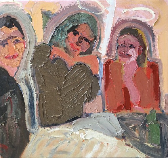 ERIN CHAPLIN, THREE ANGELS
2020, Oil on Canvas