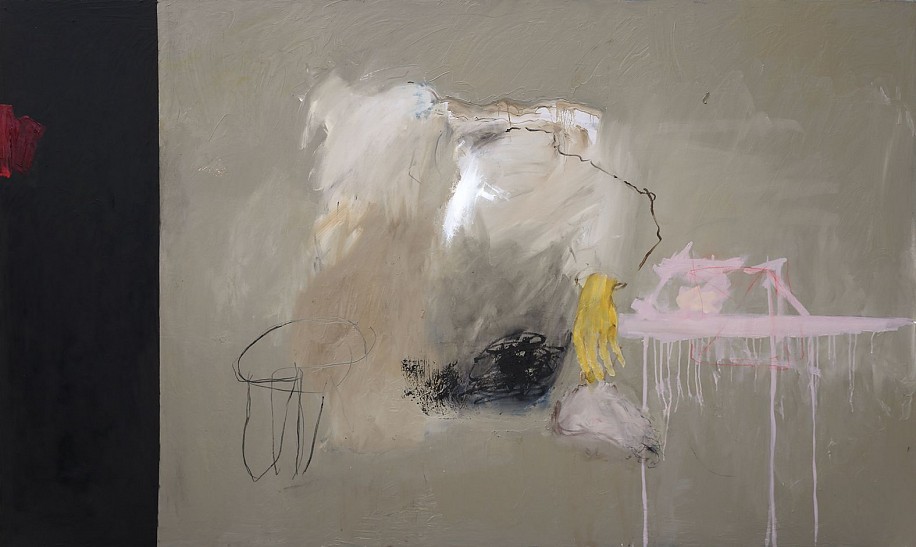 LORIENNE LOTZ, IN LIMBO
2021, OIL AND CHARCOAL ON CANVAS