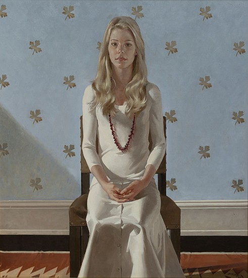 NEIL RODGER, FLOWER GIRL
Oil on Canvas