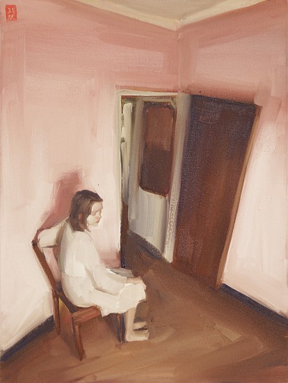 SASHA HARTSLIEF, THE PINK ROOM
2022, Oil on Canvas