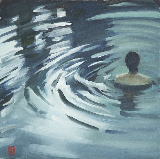 SASHA HARTSLIEF, THE SWIM
2022, Oil on Canvas