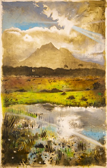 MATTHEW HINDLEY, THE COMFORT OF MATHEMATICS II
2023, Oil on Canvas