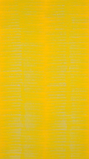 CATHY ABRAHAM, YIELD TO THE YELLOW II
2023, OIL ON BELGIAN LINEN CANVAS