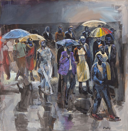 RICKY DYALOYI, COME RAIN OR SUNSHINE 2
2022, Mixed Media on Canvas
