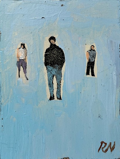 RICARDO NIEUWOUDT, THE PEOPLE 46
2024, Acrylic on Board