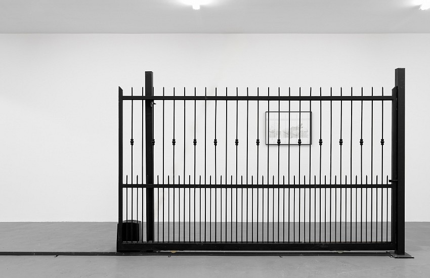 GUY SIMPSON, NEVER CLOSED, ALWAYS OPEN
2024, FOUND STEEL GATE AND GATE