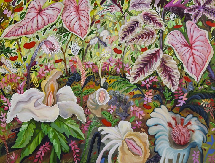 LEE-ANN HEATH, LITTLE LOVE GARDEN
2024, Oil on Canvas