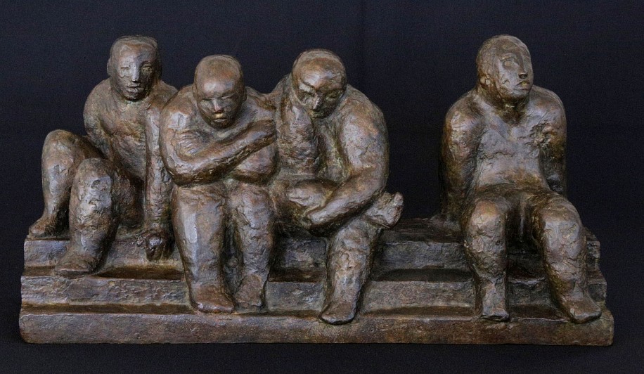 FLORIAN WOZNIAK, WAITING (LARGE TBC)
2024, Bronze