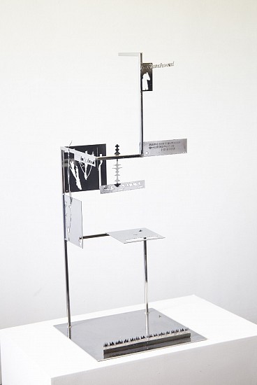 RUBY BAILEY, GARDEN
2024, POWDER COATED STEEL FRAME AND LAZERCUT DRAWINGS, PRINTED VINYL, MAGNETS, CHAINS AND MEDICAL TUBES