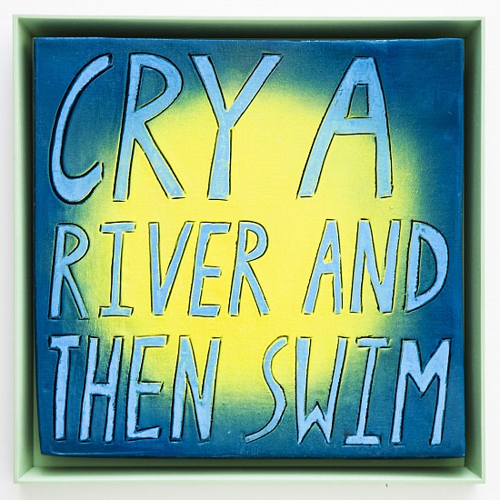 GITHAN COOPOO, CRY
2024, ACRYLIC AND CLAY