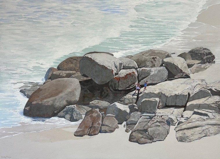 DENBY MEYER, BOULDER HOPPING
2025, Acrylic on Canvas