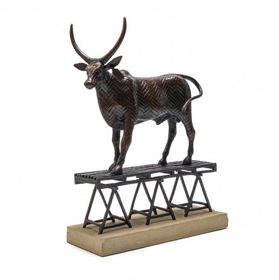 KEVIN ROBERTS, HERRINGBONE BULL
Bronze