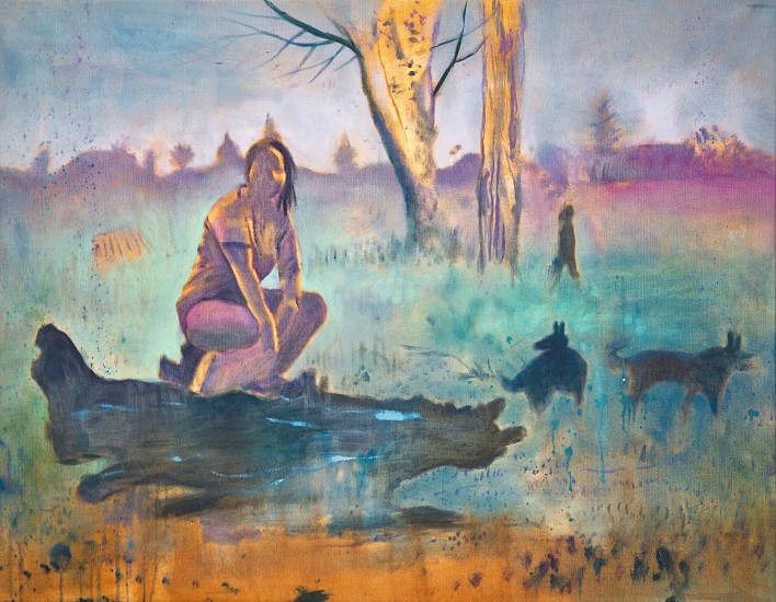 MATTHEW HINDLEY, DRAMASTASY
2025, Oil on Canvas