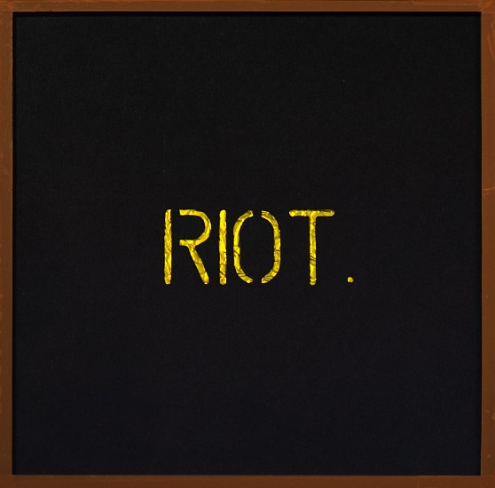 VUSUMZI NKOMO, FUNDAMENTAL PHANTASY XVIII (RIOT)
2025, GLASS, PAPER, FOIL, SELLOTAPE AND CARDBOARD