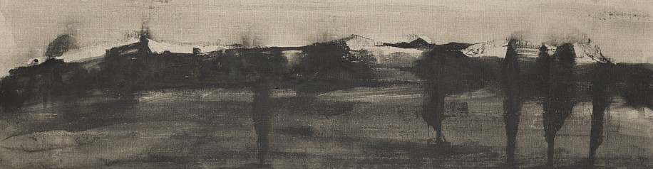 GWEN VAN EMBDEN, MOUNTAIN + WATER SERIES 1
2025, INK ON CANVAS