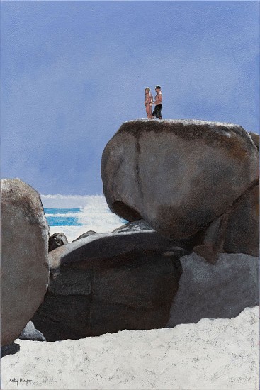 DENBY MEYER, WAVE WATCHING
2025, Acrylic on Canvas