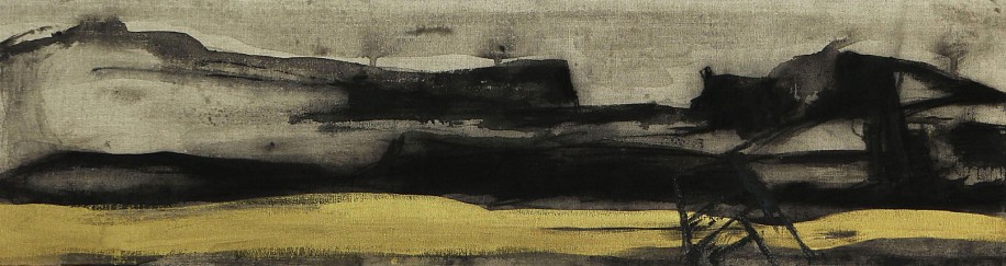 GWEN VAN EMBDEN, MOUNTAIN + WATER SERIES 5
2025, INK ON CANVAS