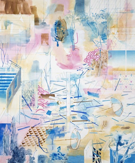 COLIJN STRYDOM, RUN XVI
2025, Mixed Media on Canvas