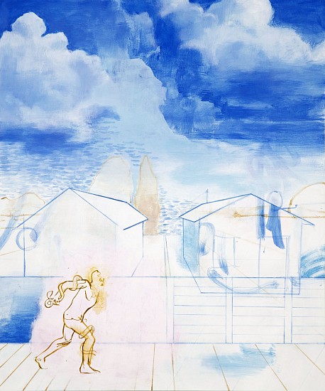 COLIJN STRYDOM, RUN XIV
2025, MIXED MEDIA ON BOARD