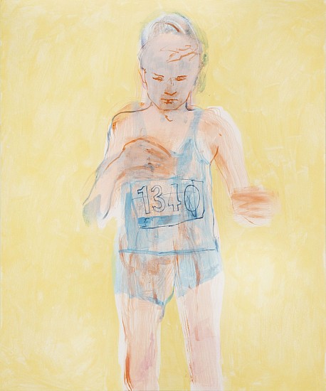 COLIJN STRYDOM, RUN I
2025, MIXED MEDIA ON BOARD