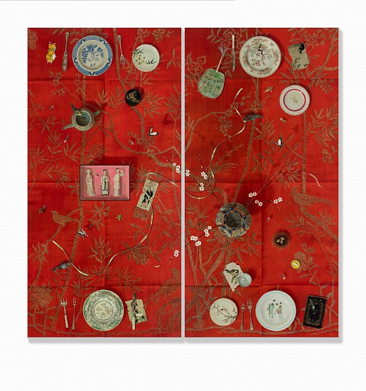 CARYN SCRIMGEOUR, THE BIRD (DIPTYCH)
2025, Oil on Canvas