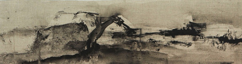 GWEN VAN EMBDEN, MOUNTAIN + WATER SERIES 20
2025, INK ON LINEN