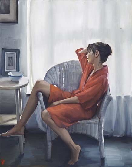 SASHA HARTSLIEF, RED ROB
2025, Oil on Canvas