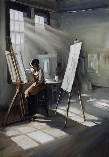 SASHA HARTSLIEF, STUDIO LIGHT
2025, Oil on Canvas