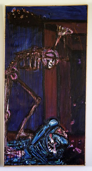 BOYTCHIE, CLUBBING 3
2025, OIL, ENAMEL AND BITUMEN ON CANVAS