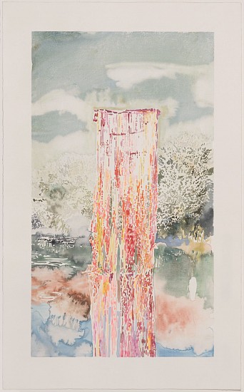 RINA STUTZER, THE ENCHANTRESS I
2025, SILKSCREEN MONOTYPE HYBRID ON FABRIANO ROSASPINA PAPER