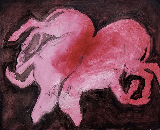 NICOLA BAILEY, IN SLEEP WE ARE REMADE
2025, OIL, PENCIL AND CHARCOAL ON BOARD